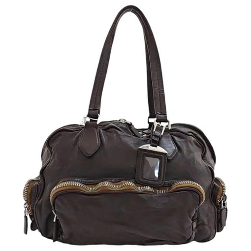 Leather handbag