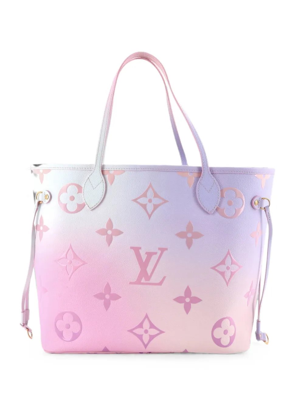 Neverfull NM Spring in the City Monogram Giant Canvas MM tote bag