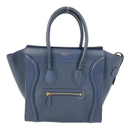Luggage leather handbag
