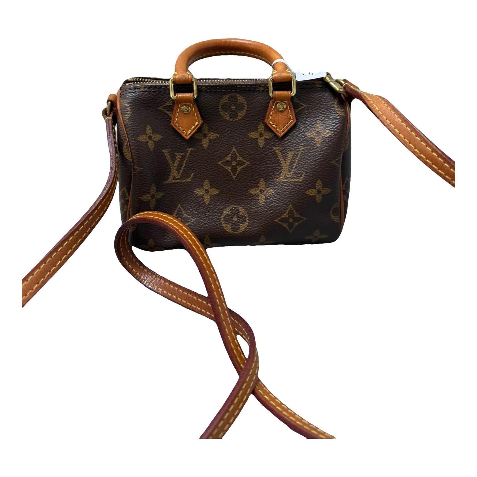 Speedy leather handbag