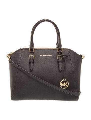 Michael Kors Saffiano Leather Top Handle Bag