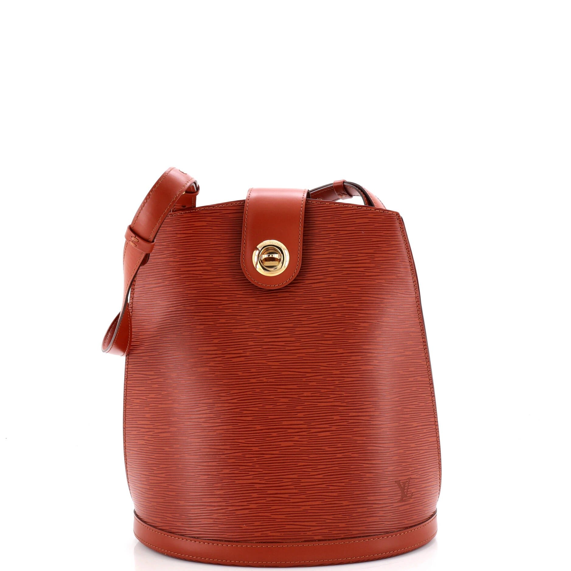 Cluny Shoulder Bag Epi Leather