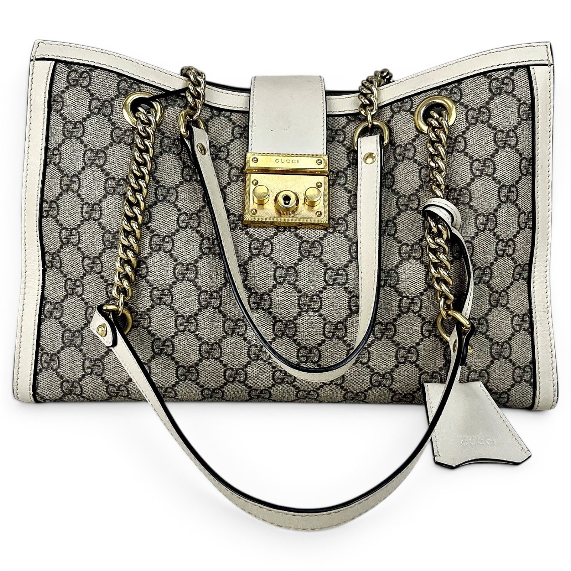 Padlock cloth handbag