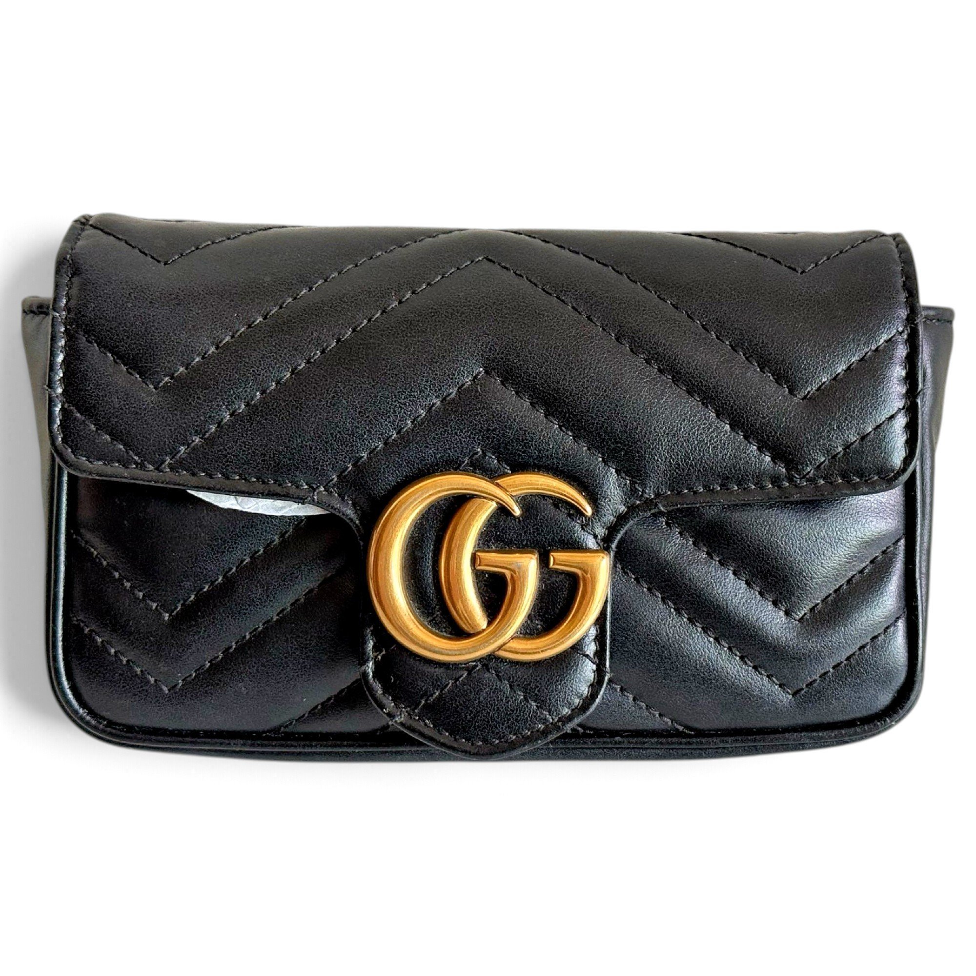 Gucci GG Marmont Flap leather handbag
