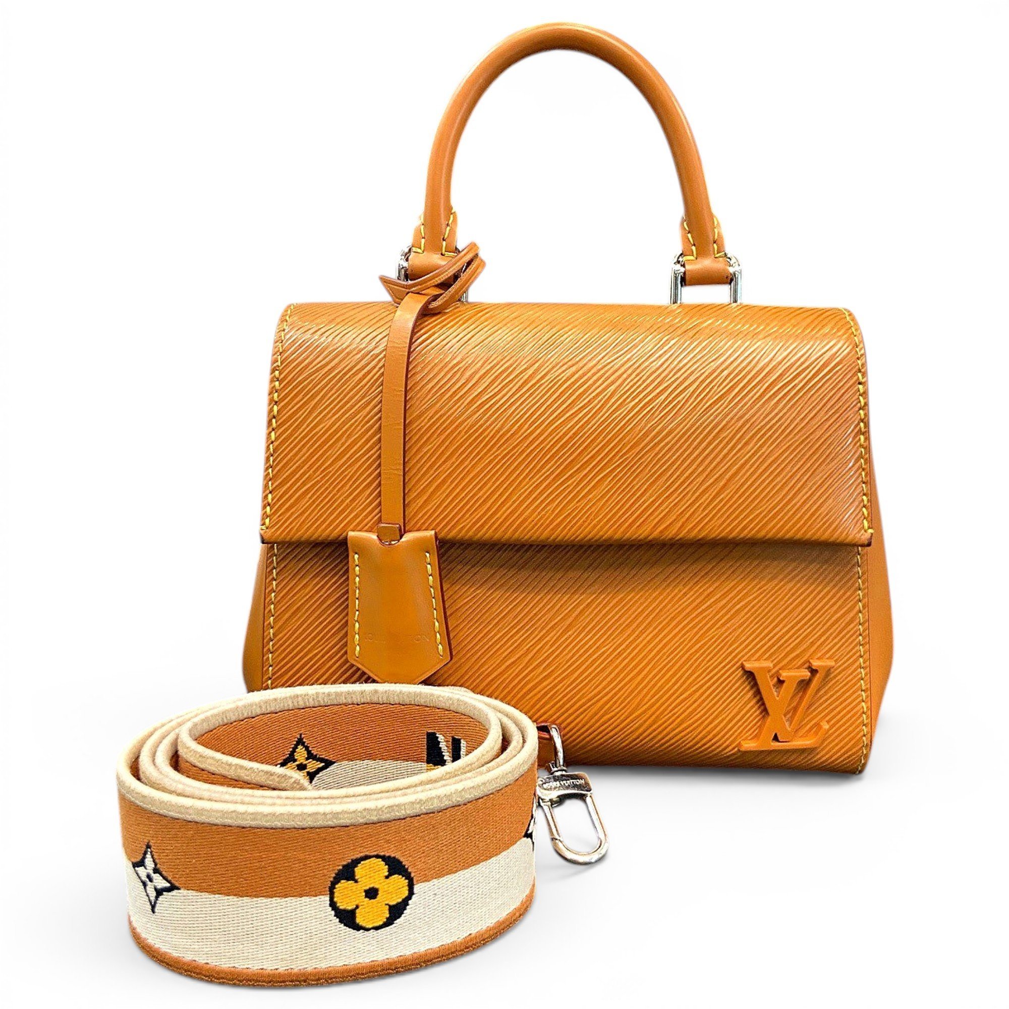 Cluny leather handbag