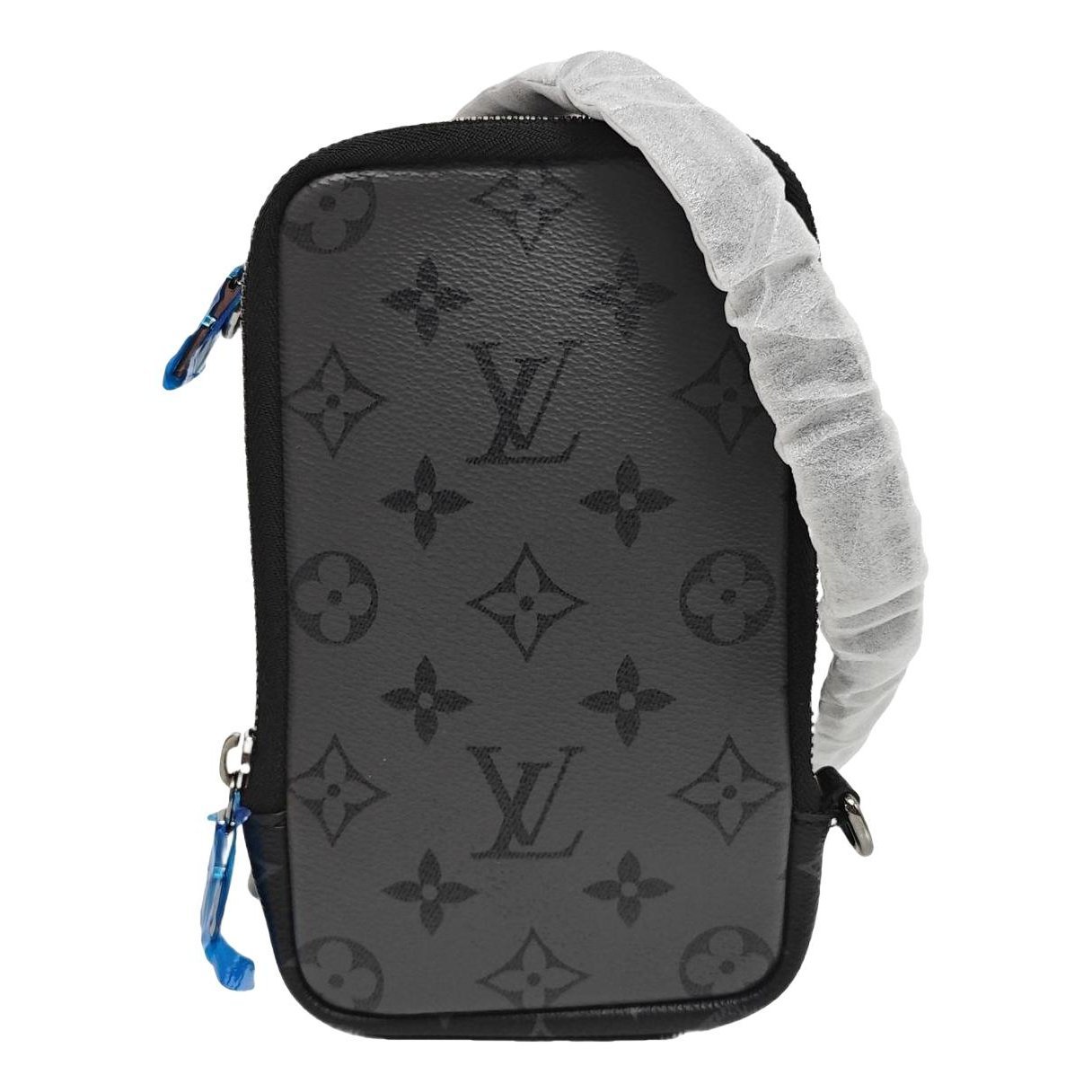 Double jeu leather handbag