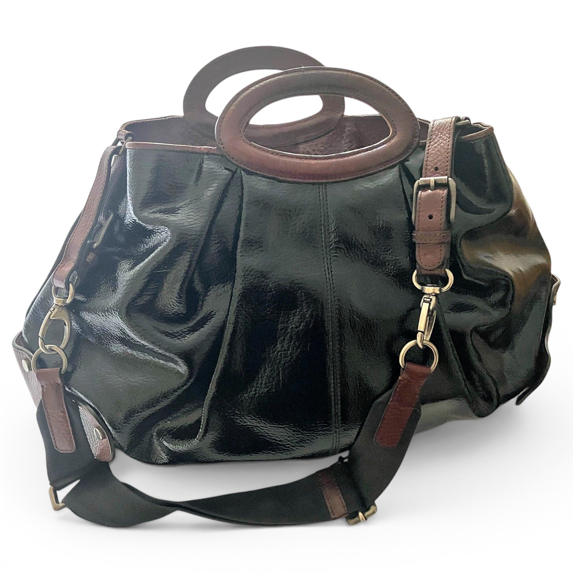 Leather handbag