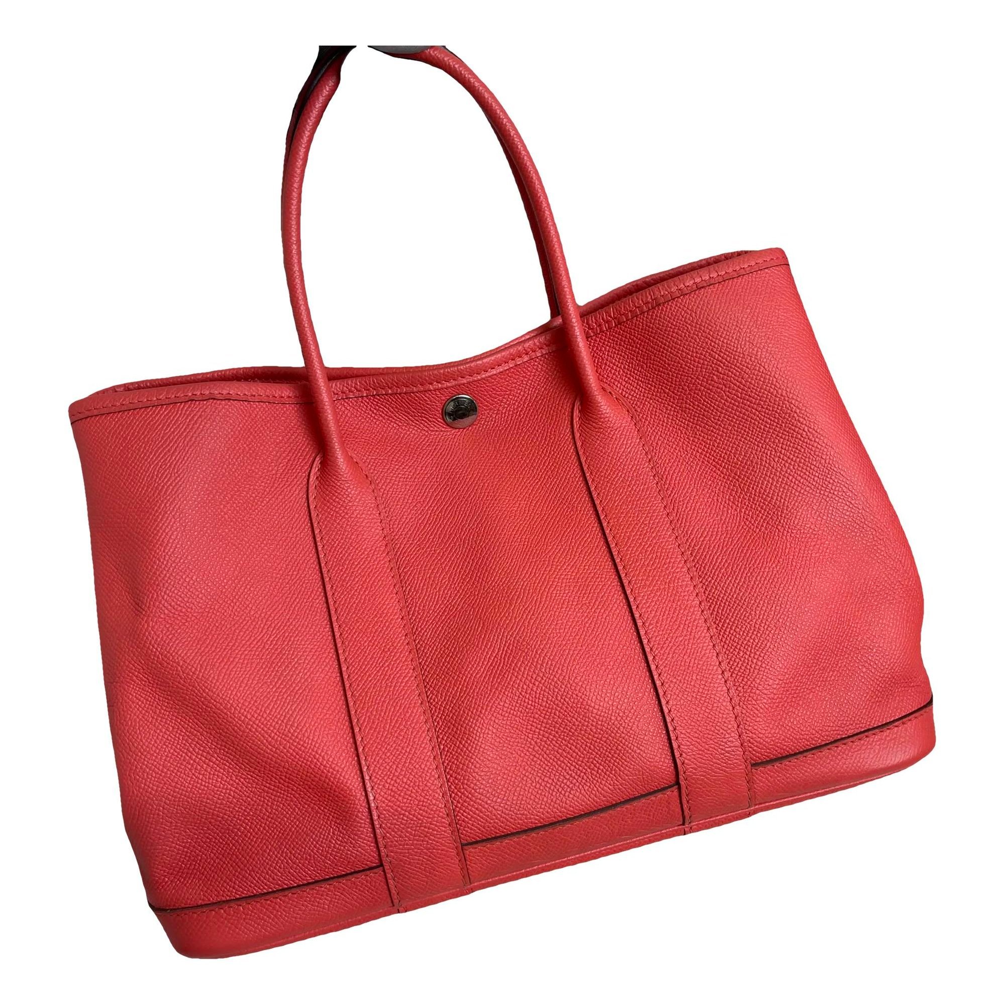 Hermes Garden Party leather tote