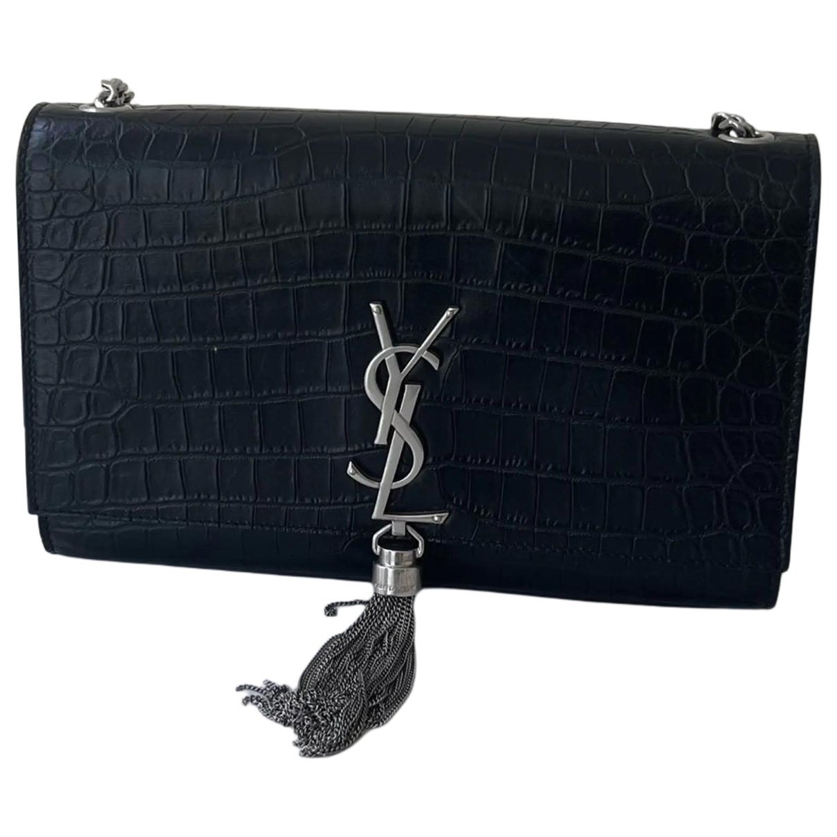 Pompom Kate leather handbag