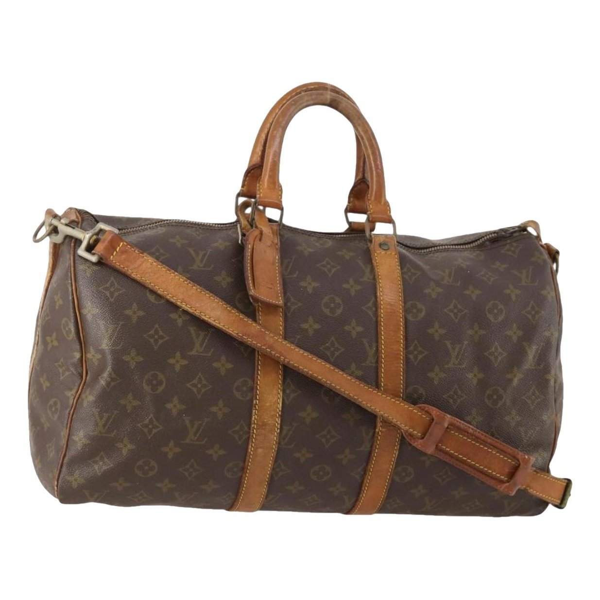 Keepall leather 48h bag