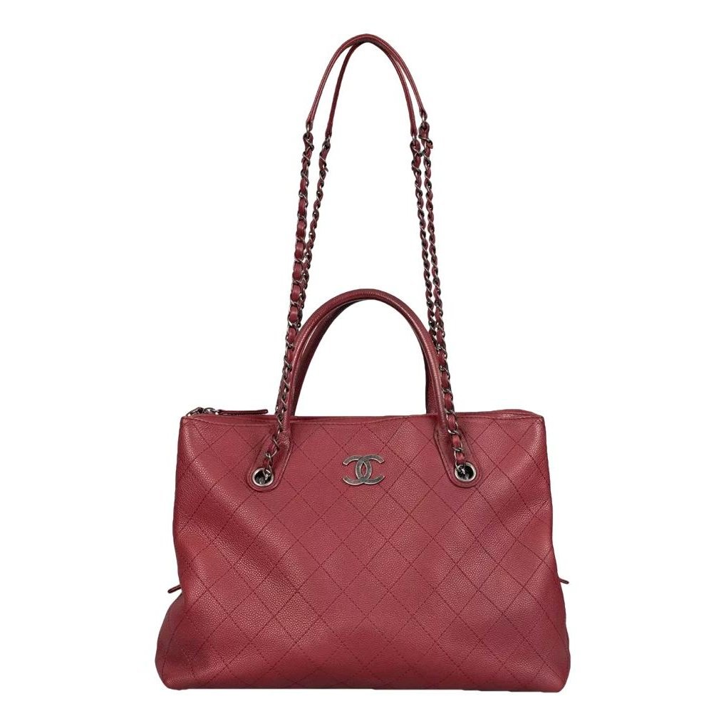 Leather handbag