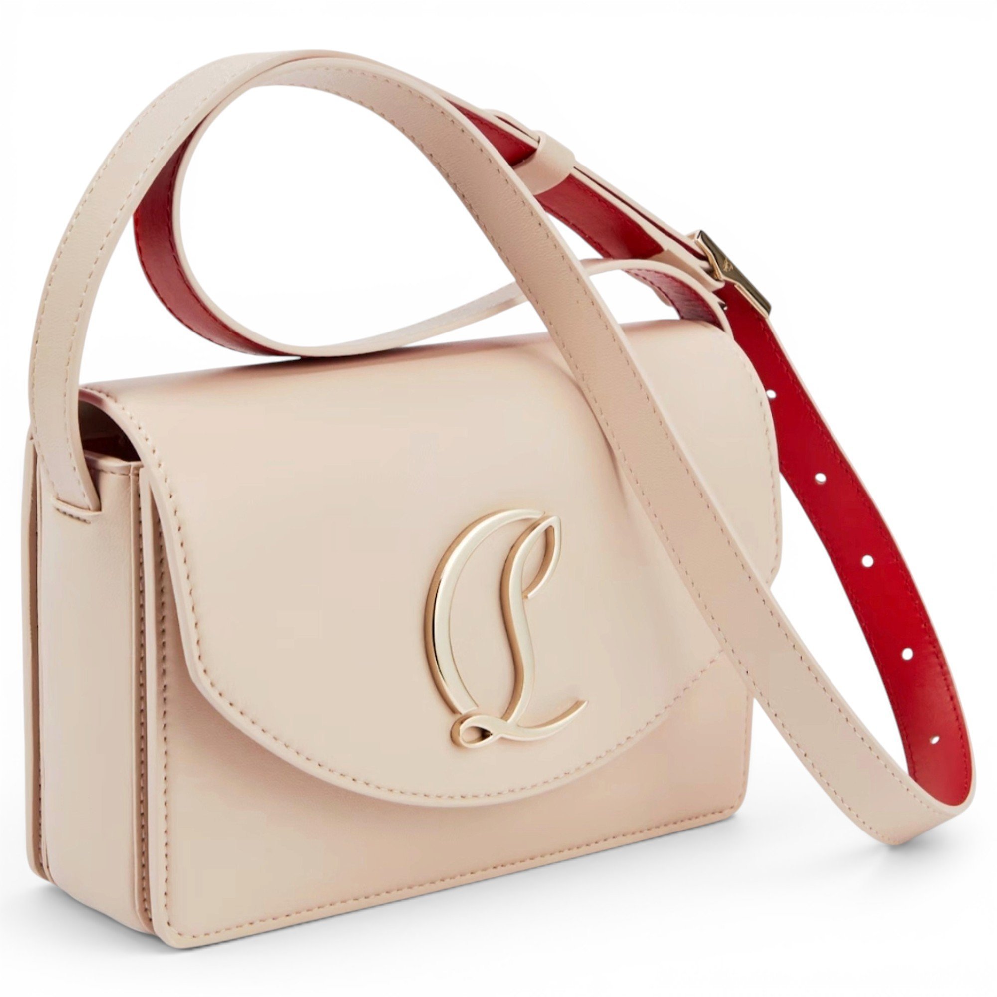 Loubi54 leather crossbody bag