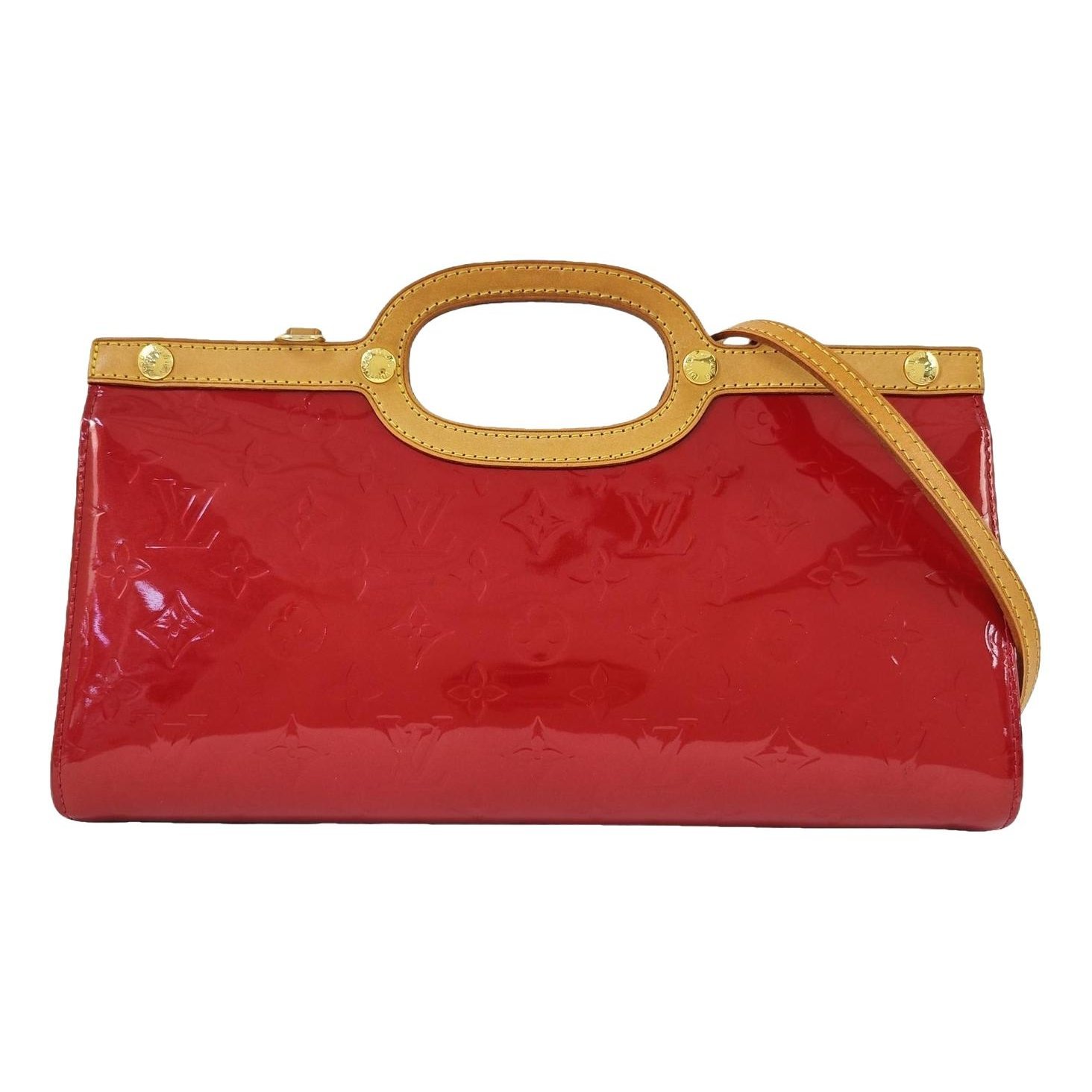 Roxbury patent leather handbag