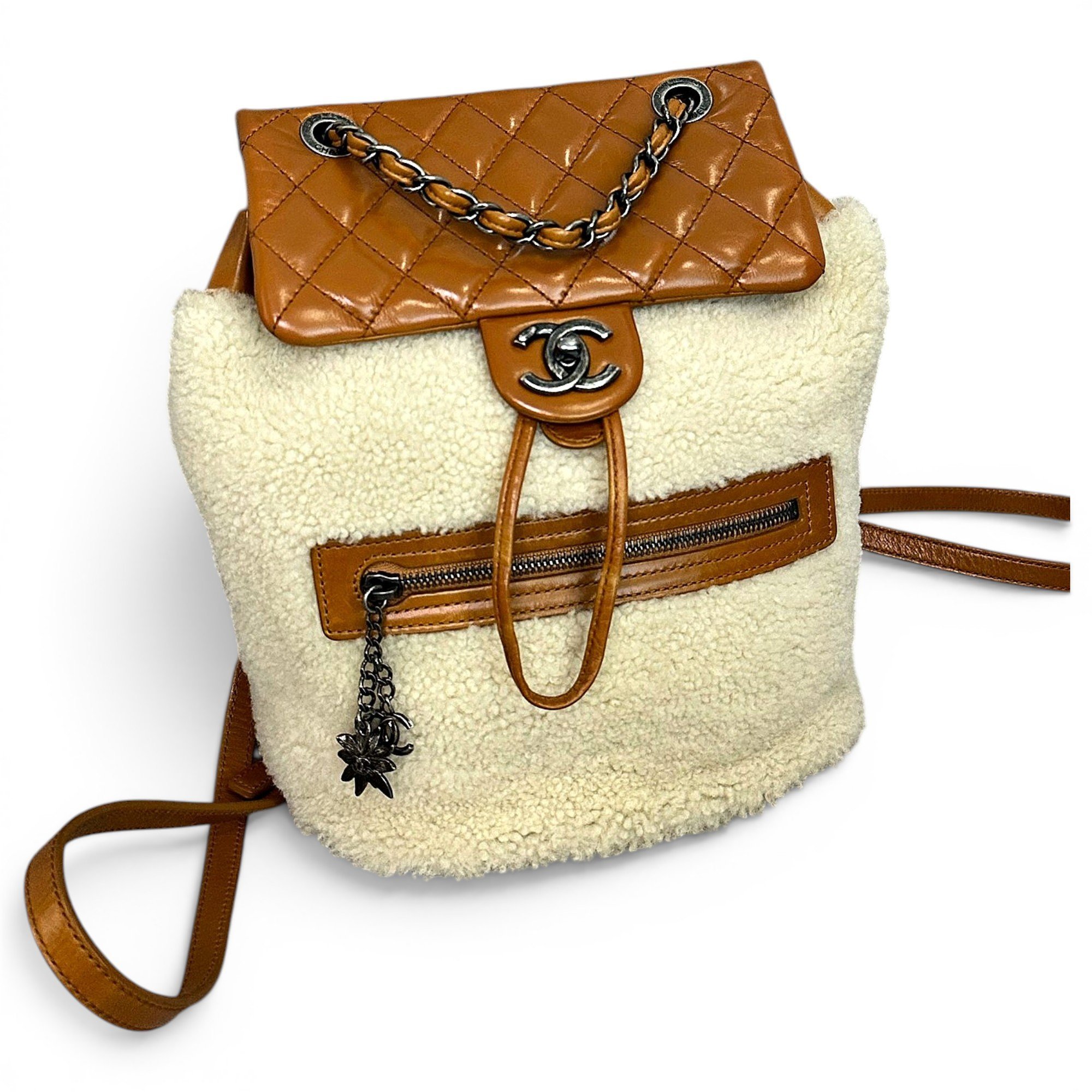Tweed backpack