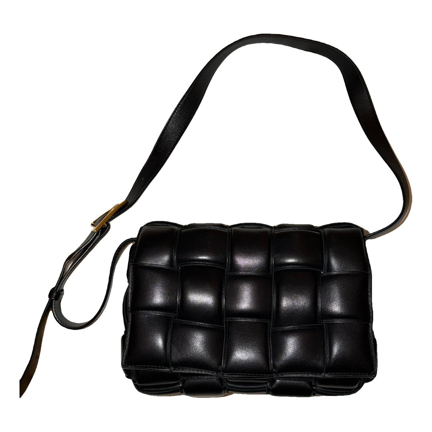 Cassette Padded leather crossbody bag