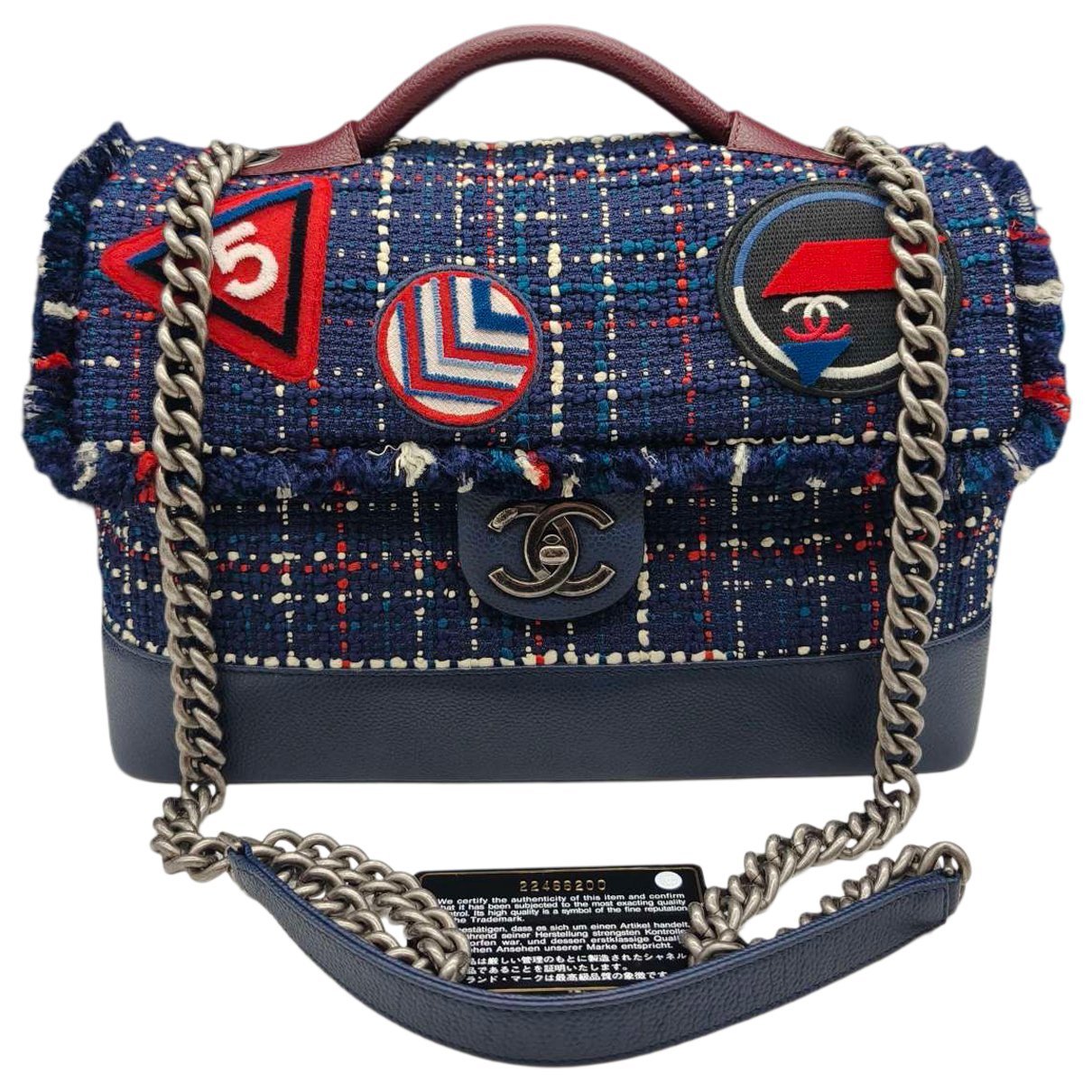 Tweed handbag