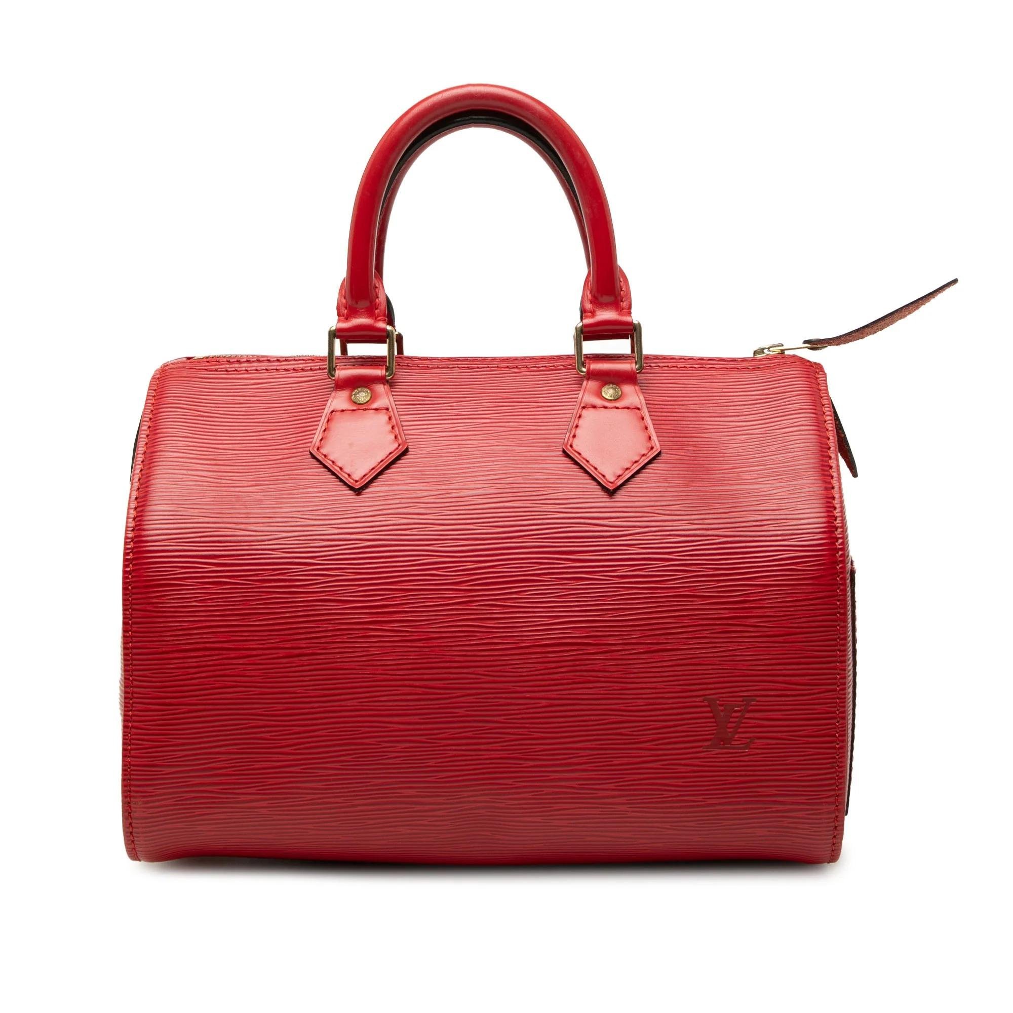 Speedy leather bag