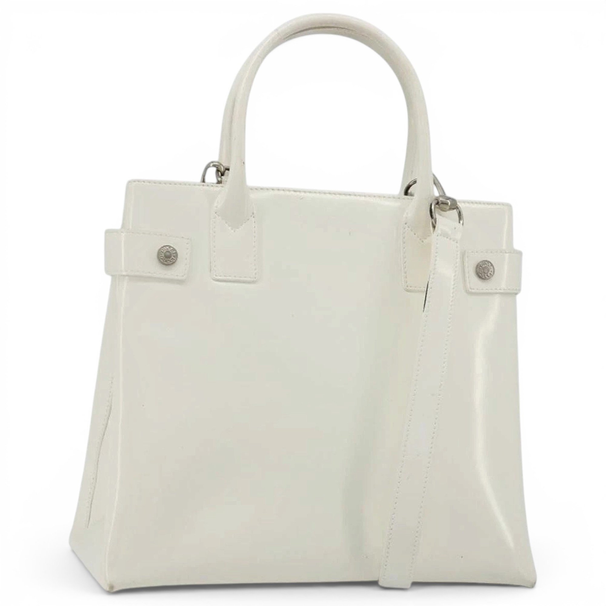 Leather tote