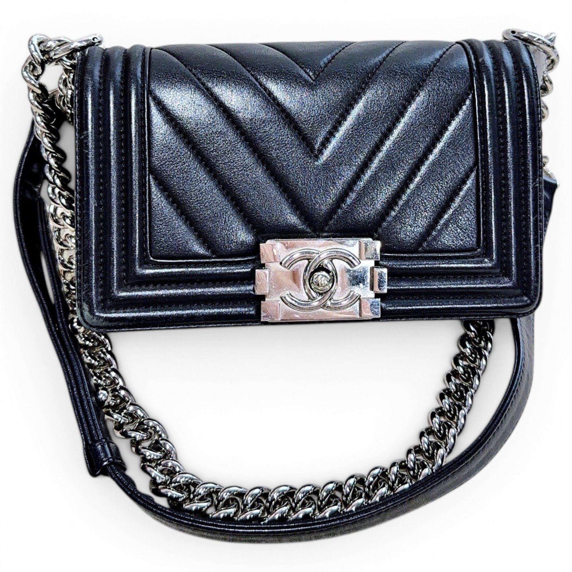 Boy leather handbag