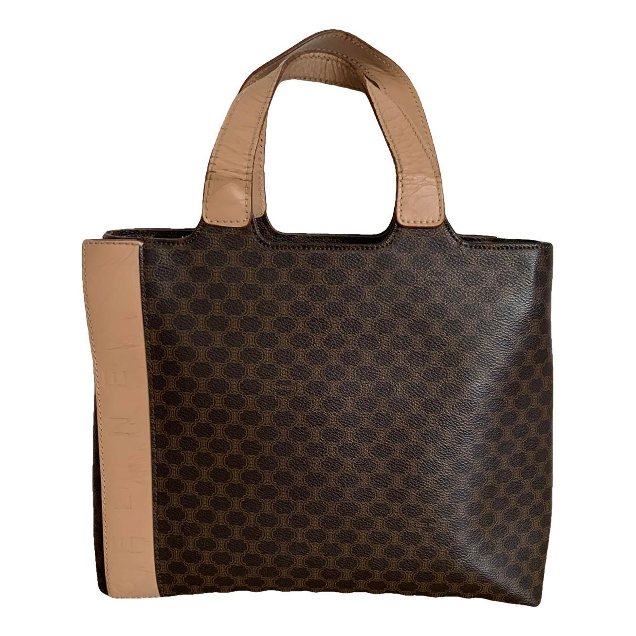 Leather tote