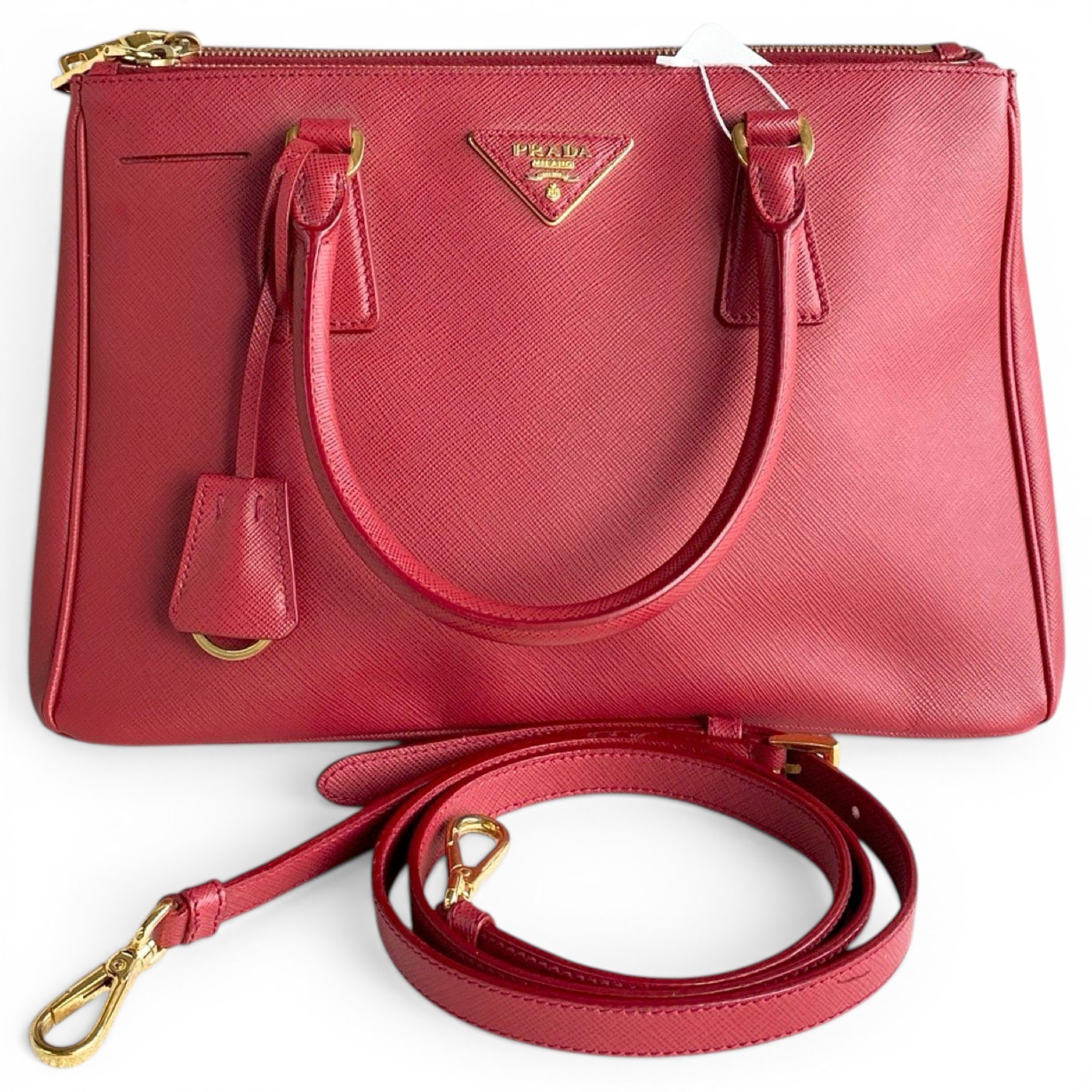 Galleria leather handbag