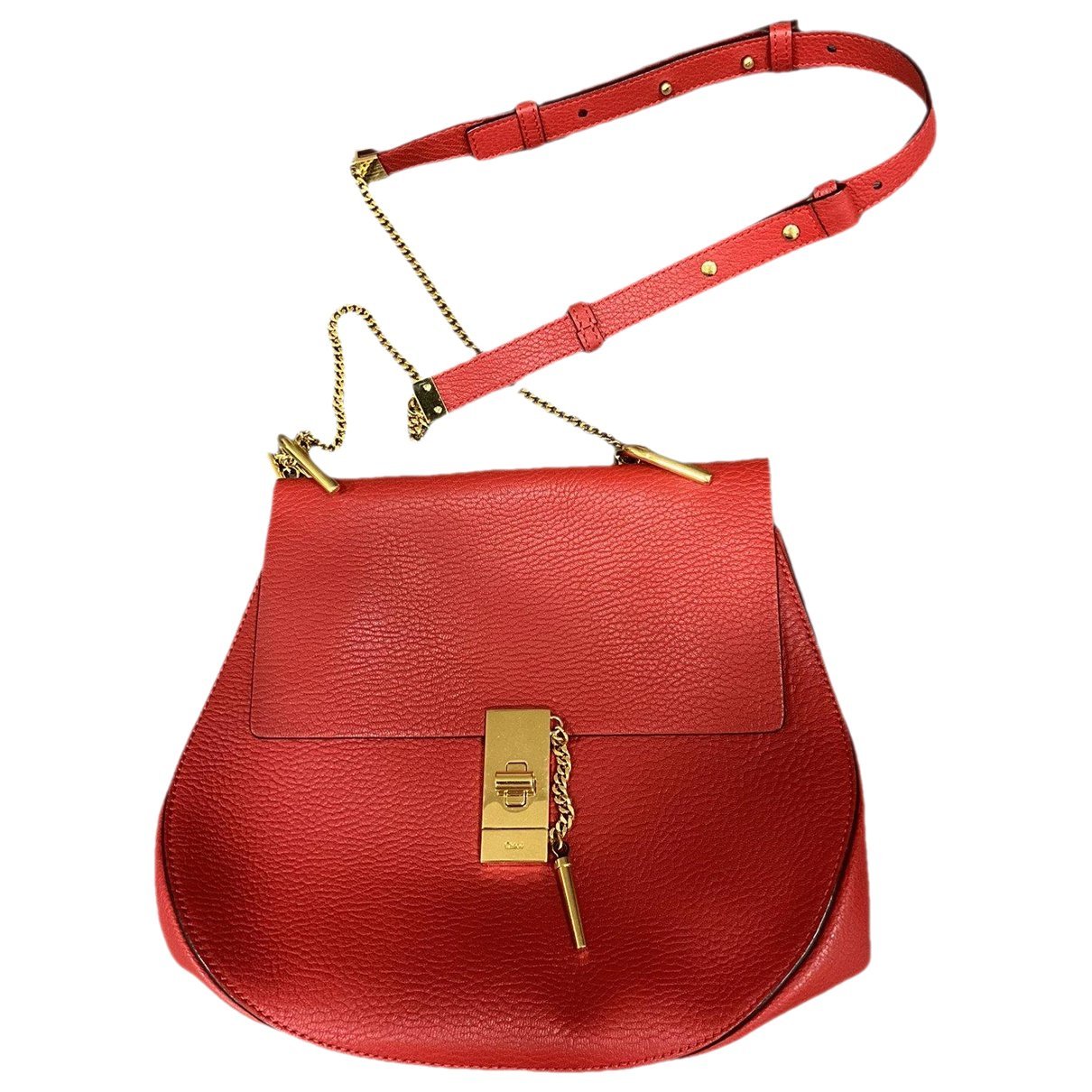 Drew leather crossbody bag