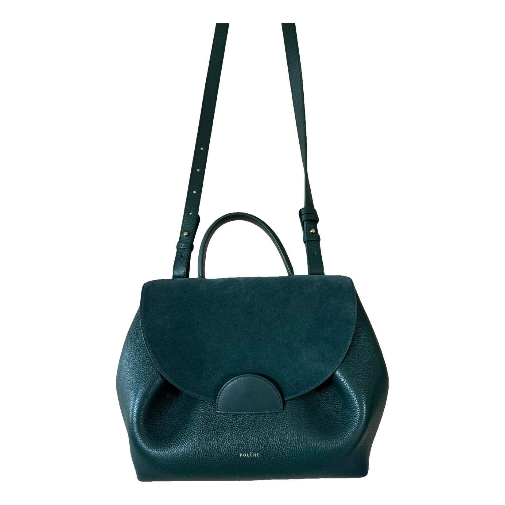 Numéro un leather crossbody bag