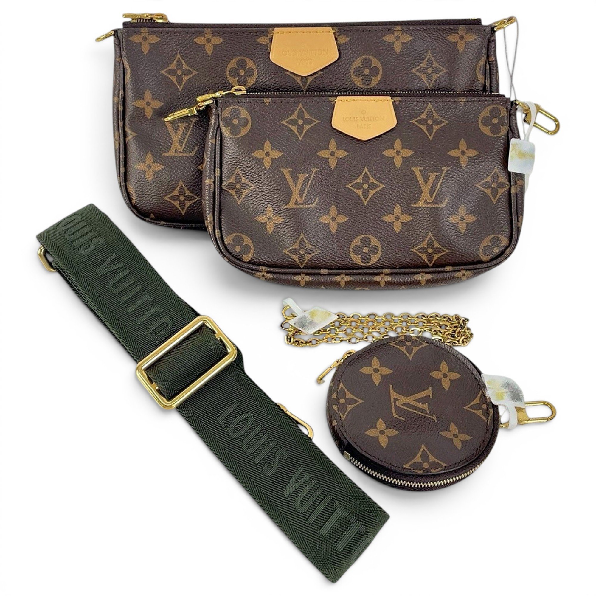 Multi Pochette Accessoires leather handbag