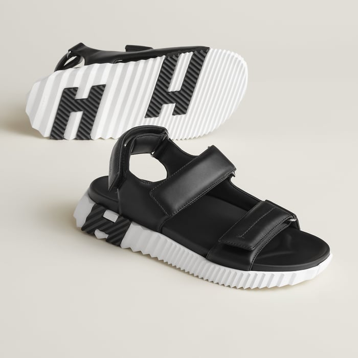 Noir Junior Sandal
