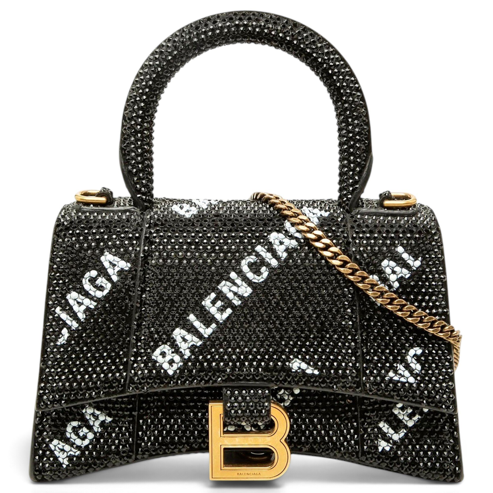 Balenciaga Hourglass leather crossbody bag
