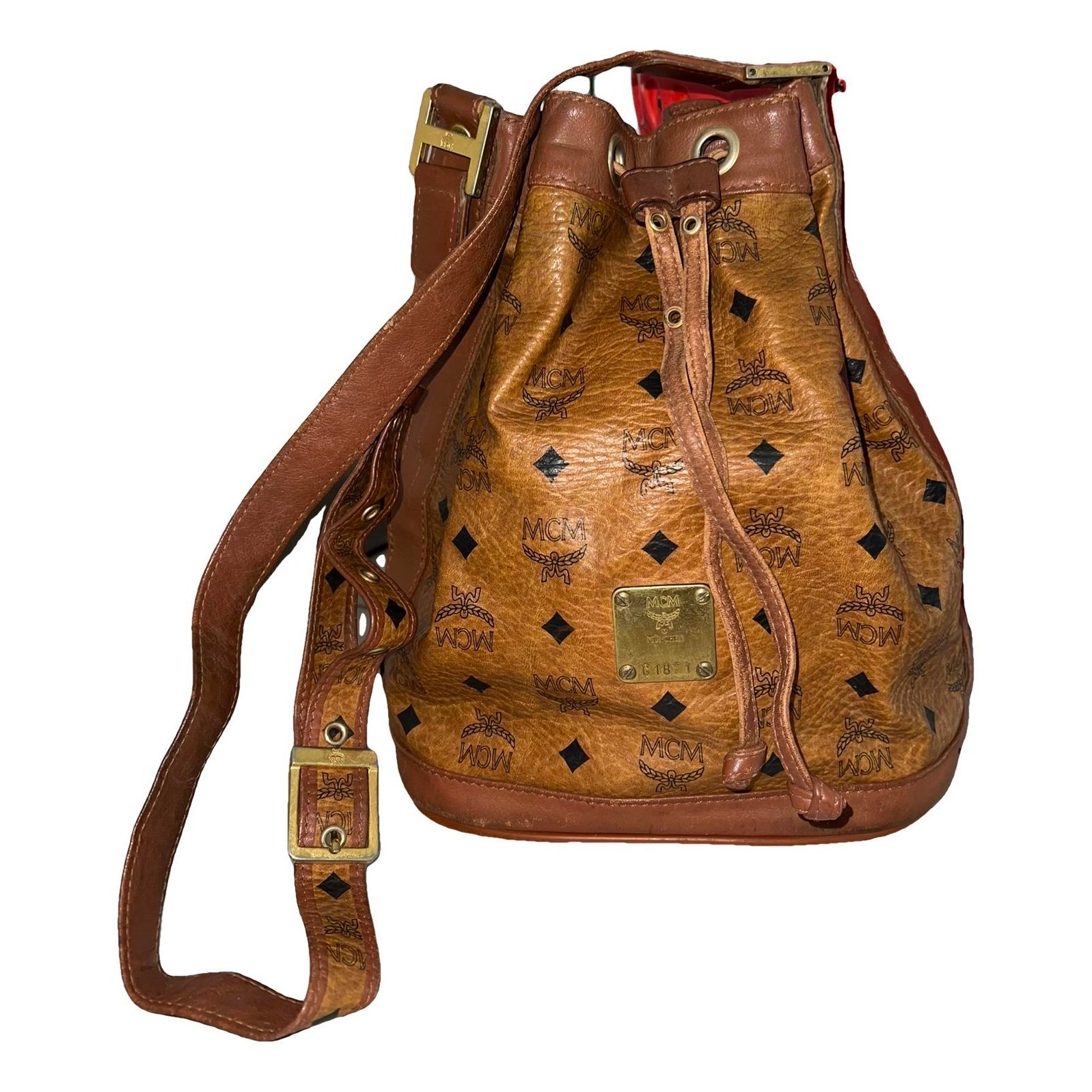 Leather crossbody bag