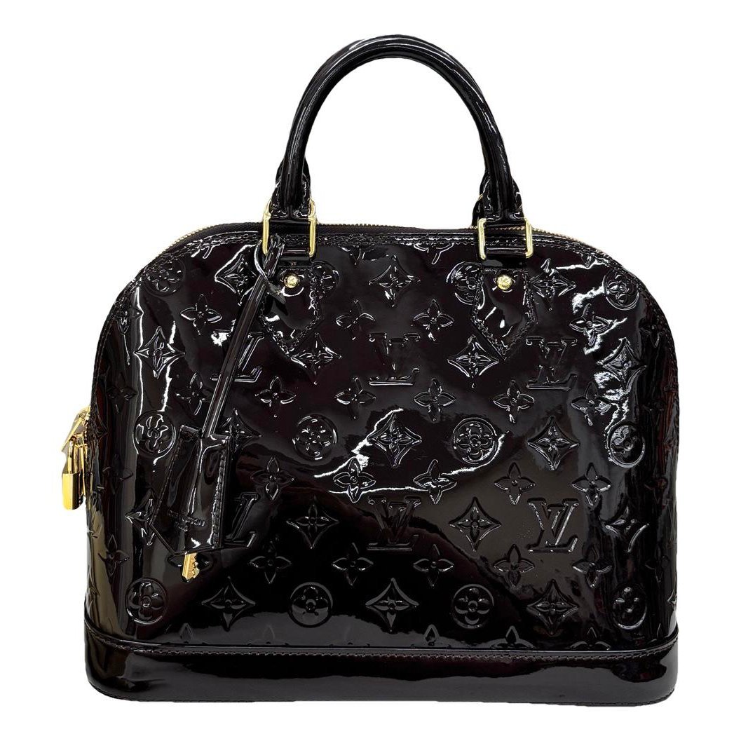 Alma patent leather handbag