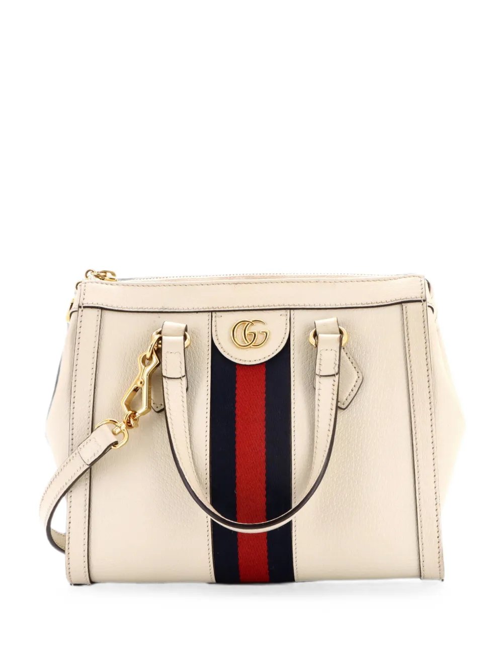 Ophidia Top Handle Tote Leather Small satchel