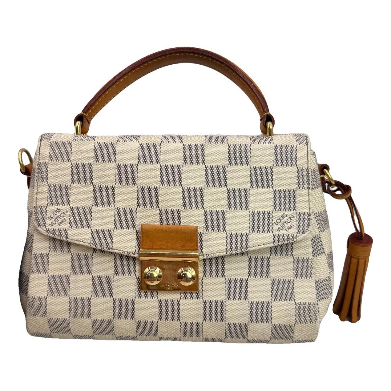 Croisette leather handbag
