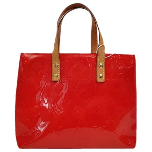 Reade patent leather handbag