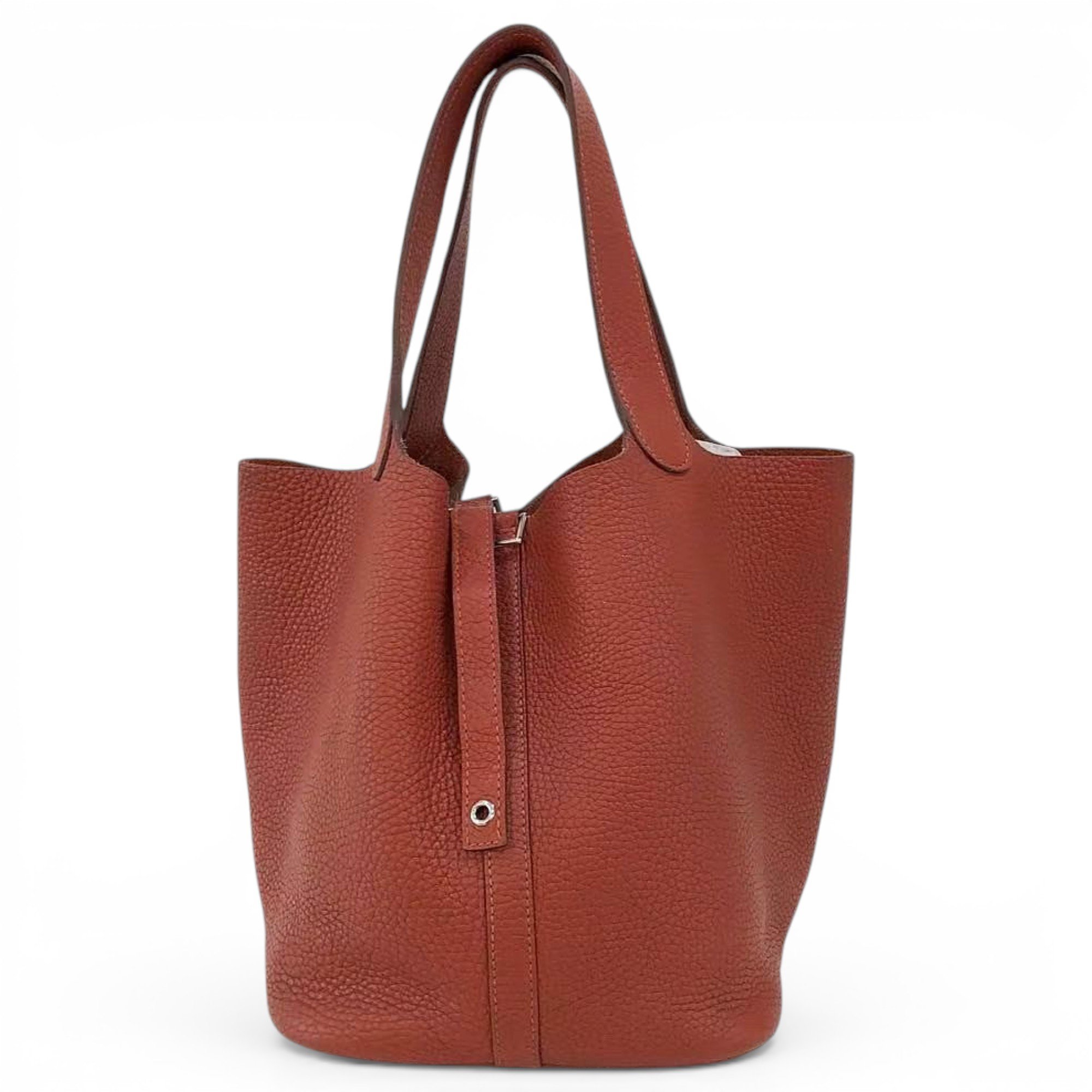 Picotin leather handbag