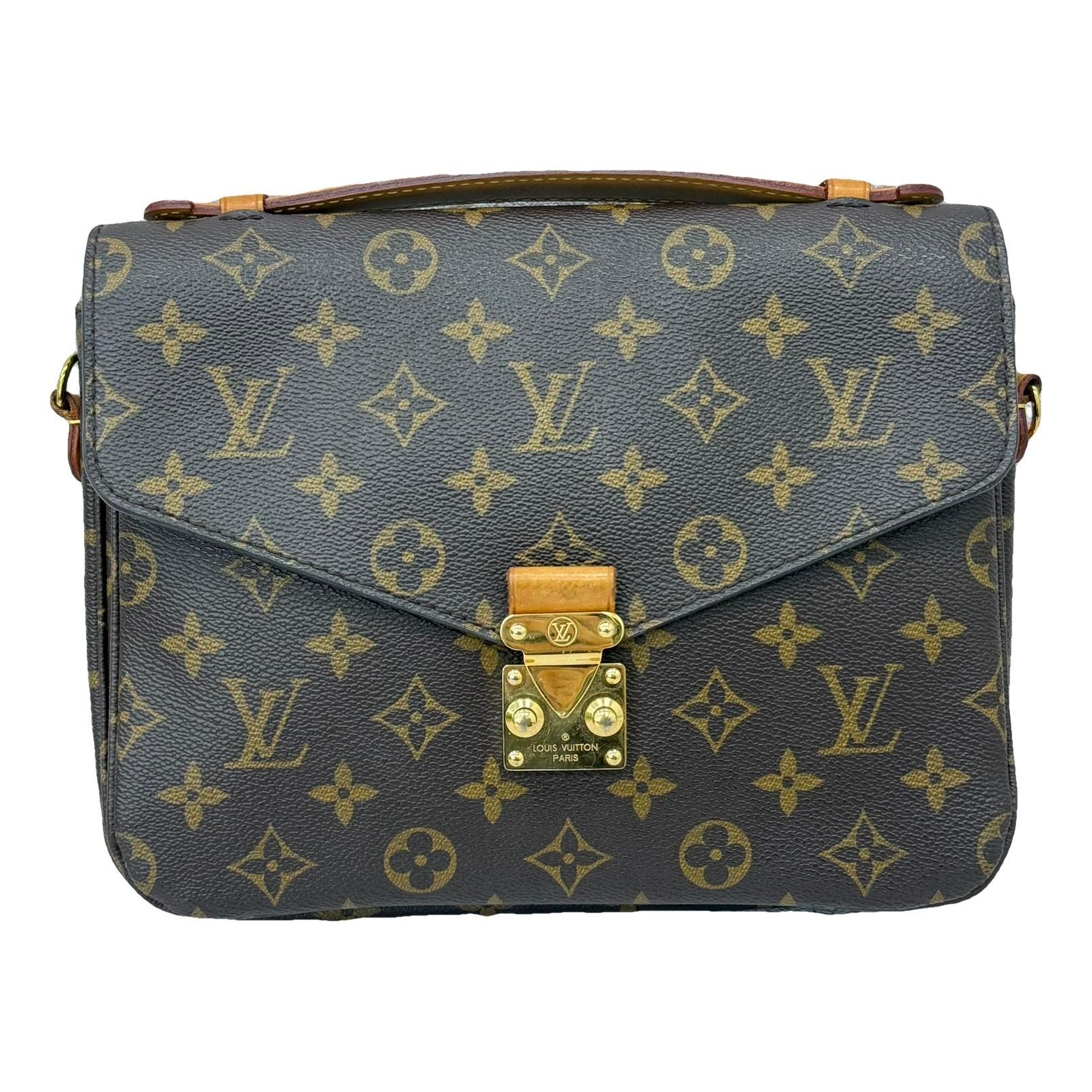 Metis leather handbag