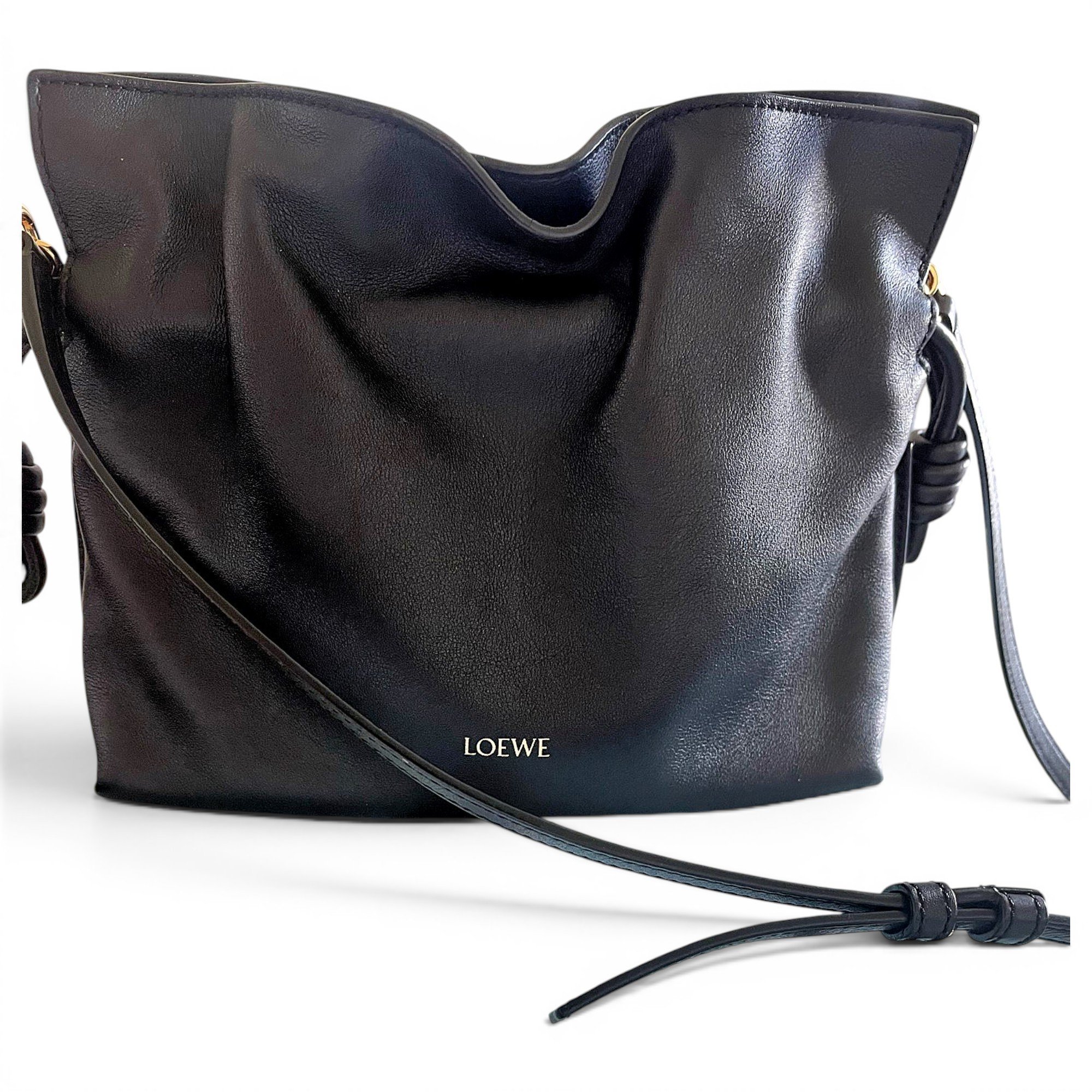 Flamenco leather handbag