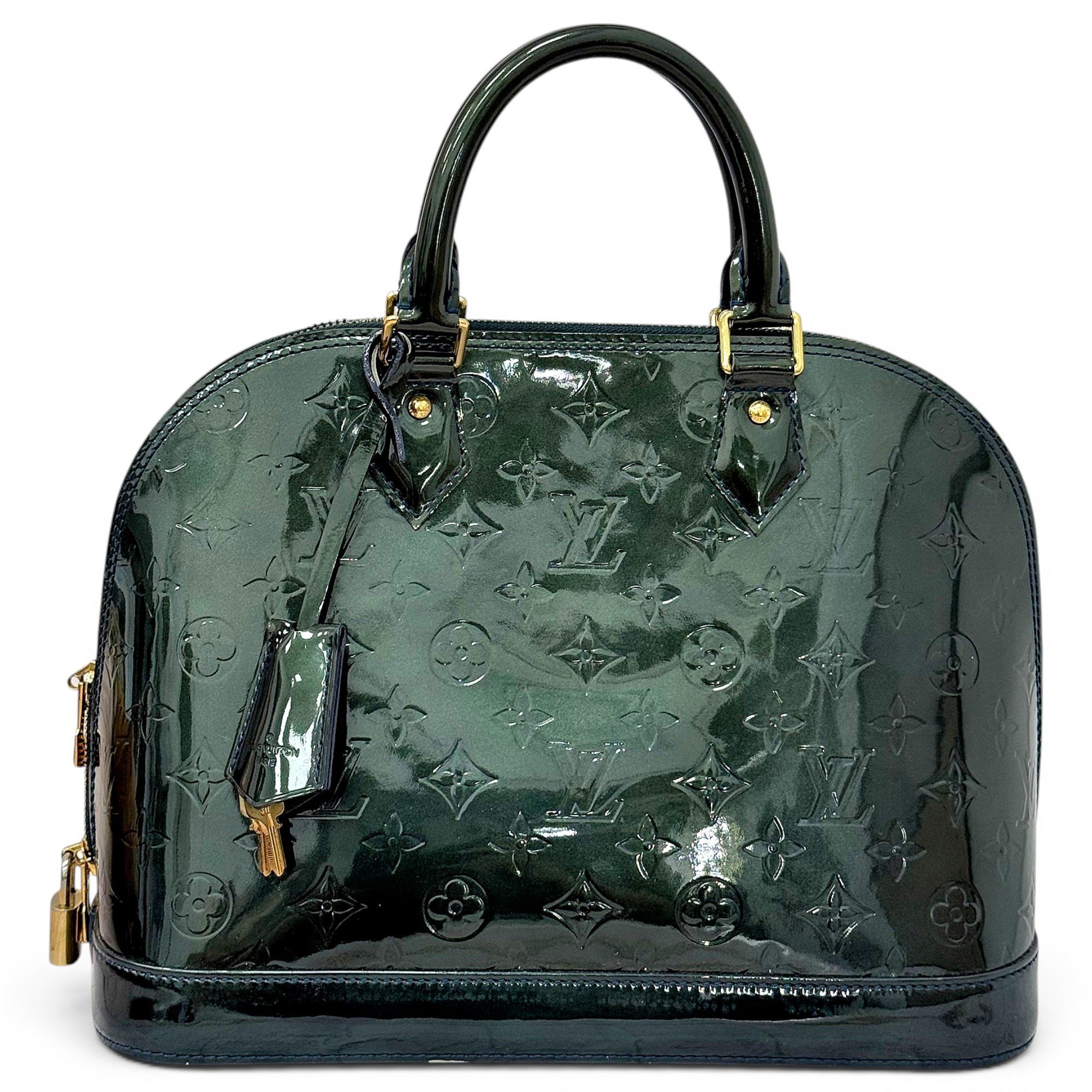 Alma BB patent leather handbag