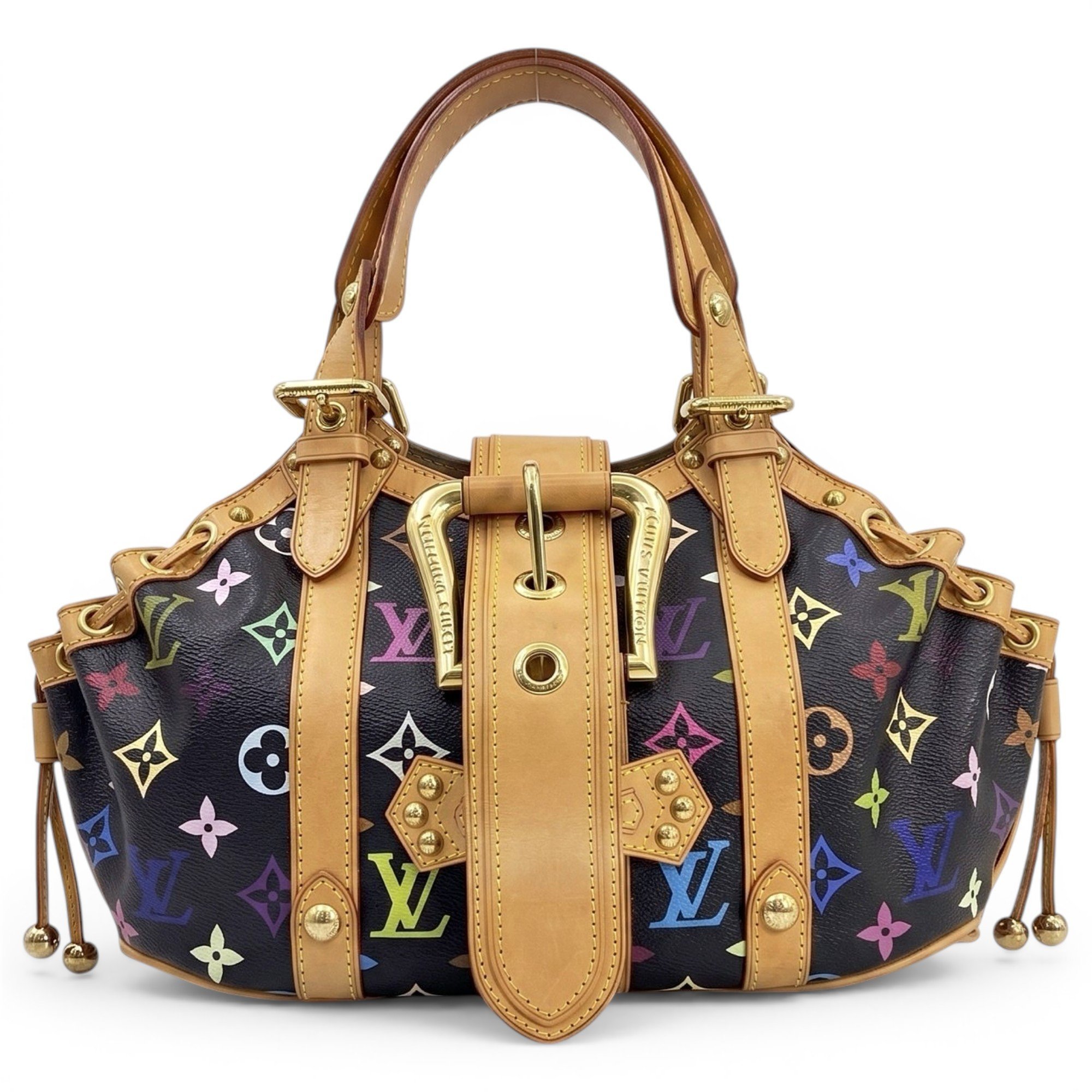 Theda leather handbag