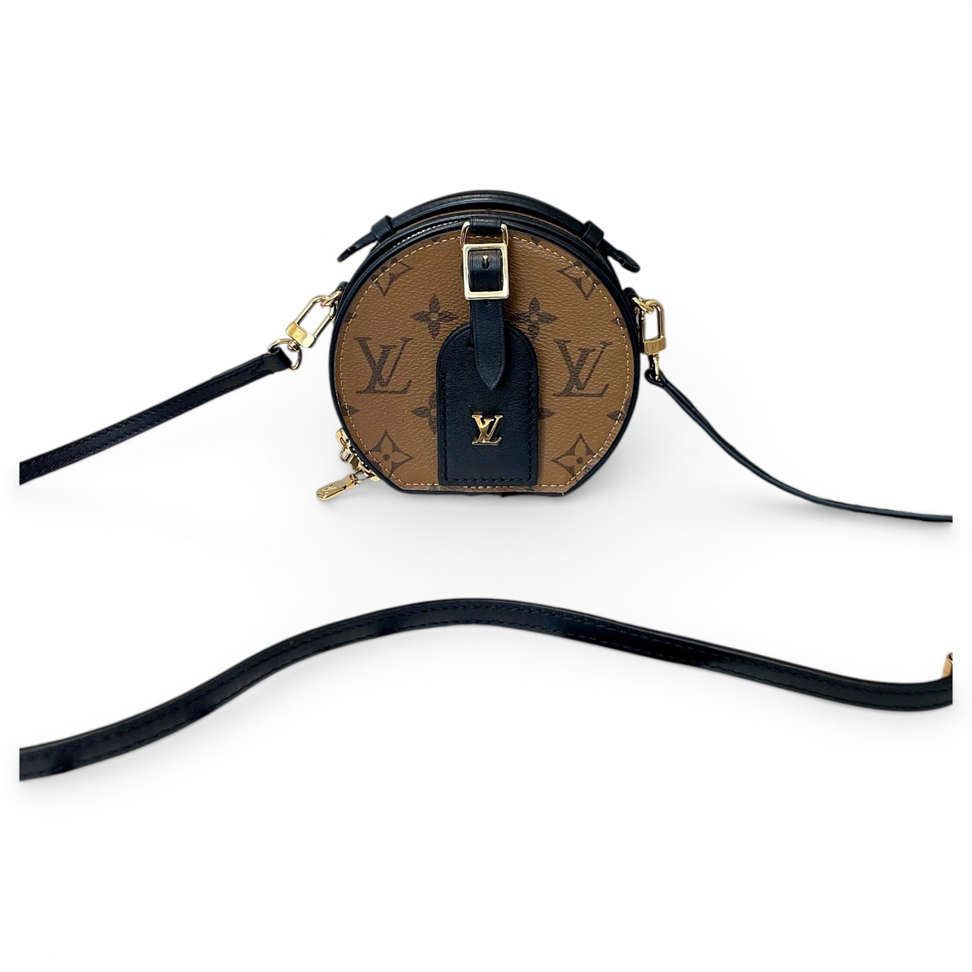 Louis Vuitton Boîte chapeau souple leather handbag