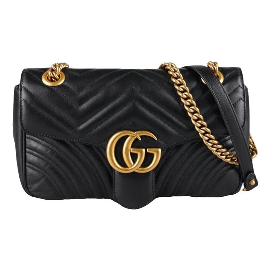 GG Marmont Flap leather handbag