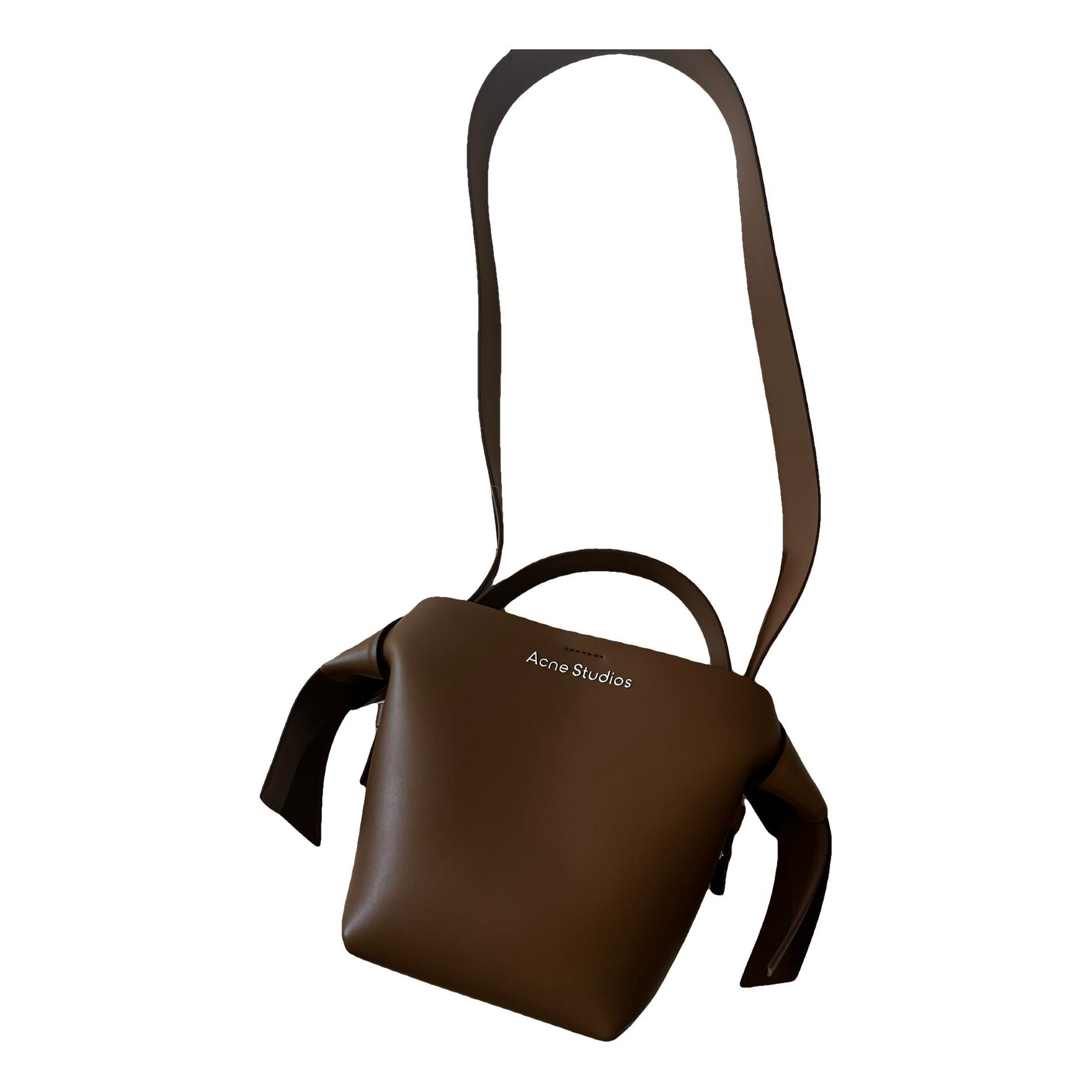 Musubi leather handbag