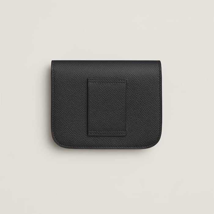 Noir Constance Slim Wallet
