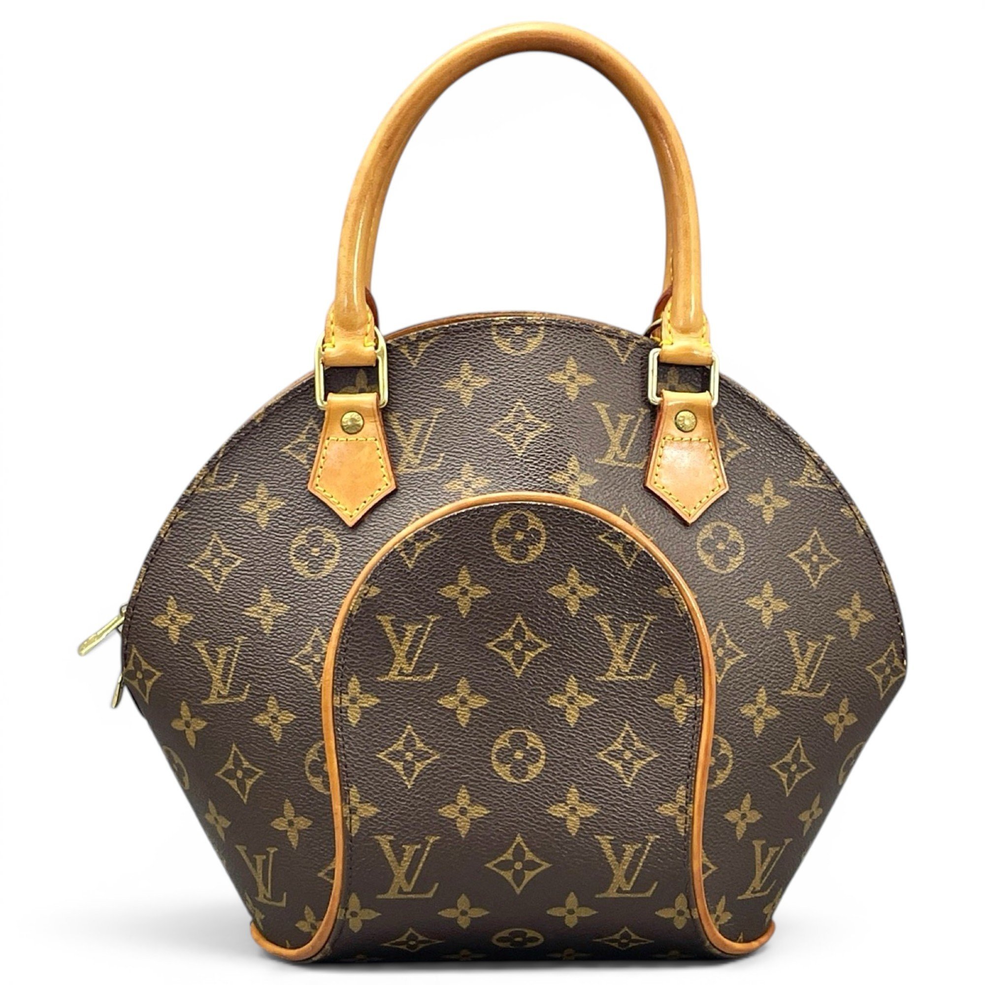 Ellipse cloth handbag
