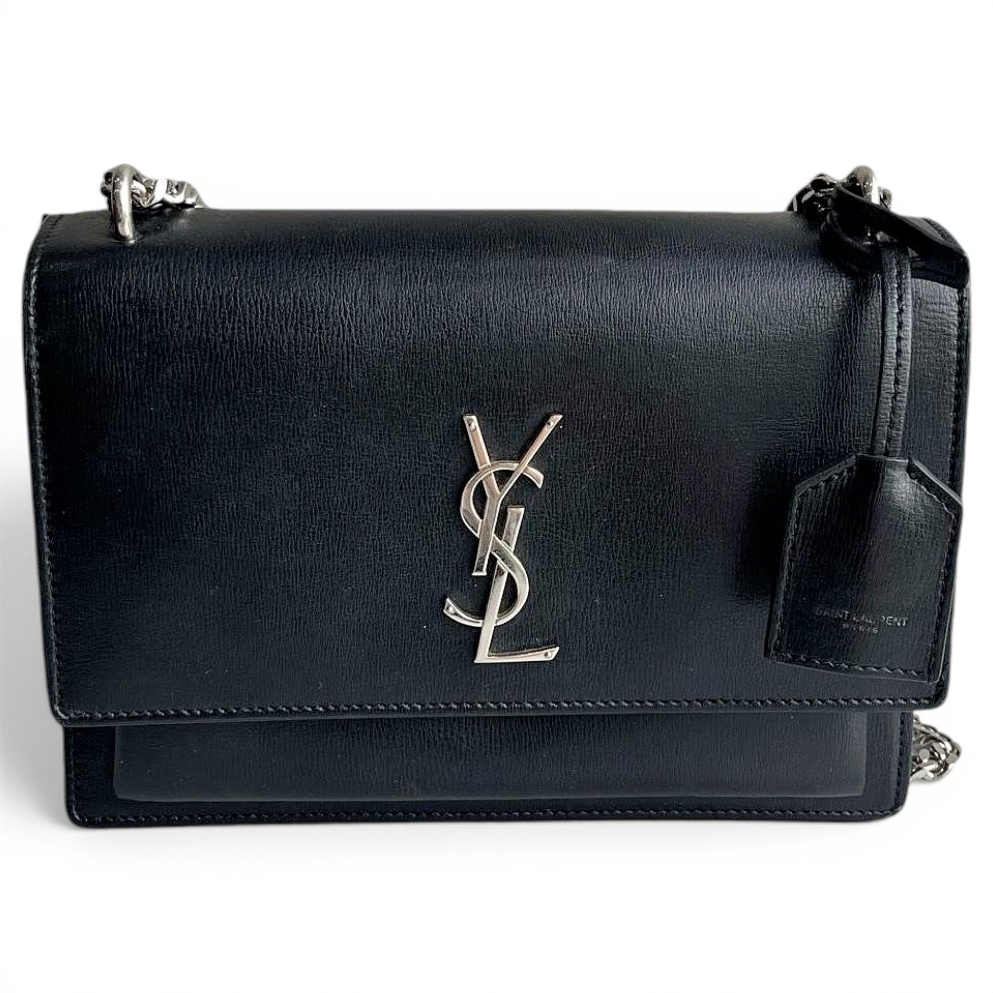 Sunset leather crossbody bag