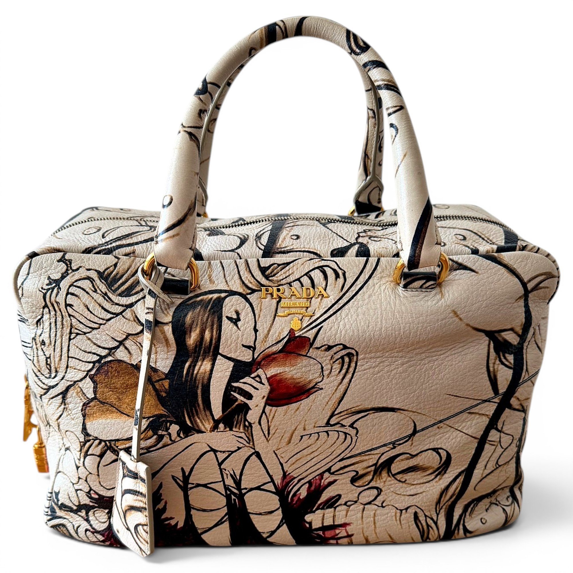 Bowling leather bowling bag