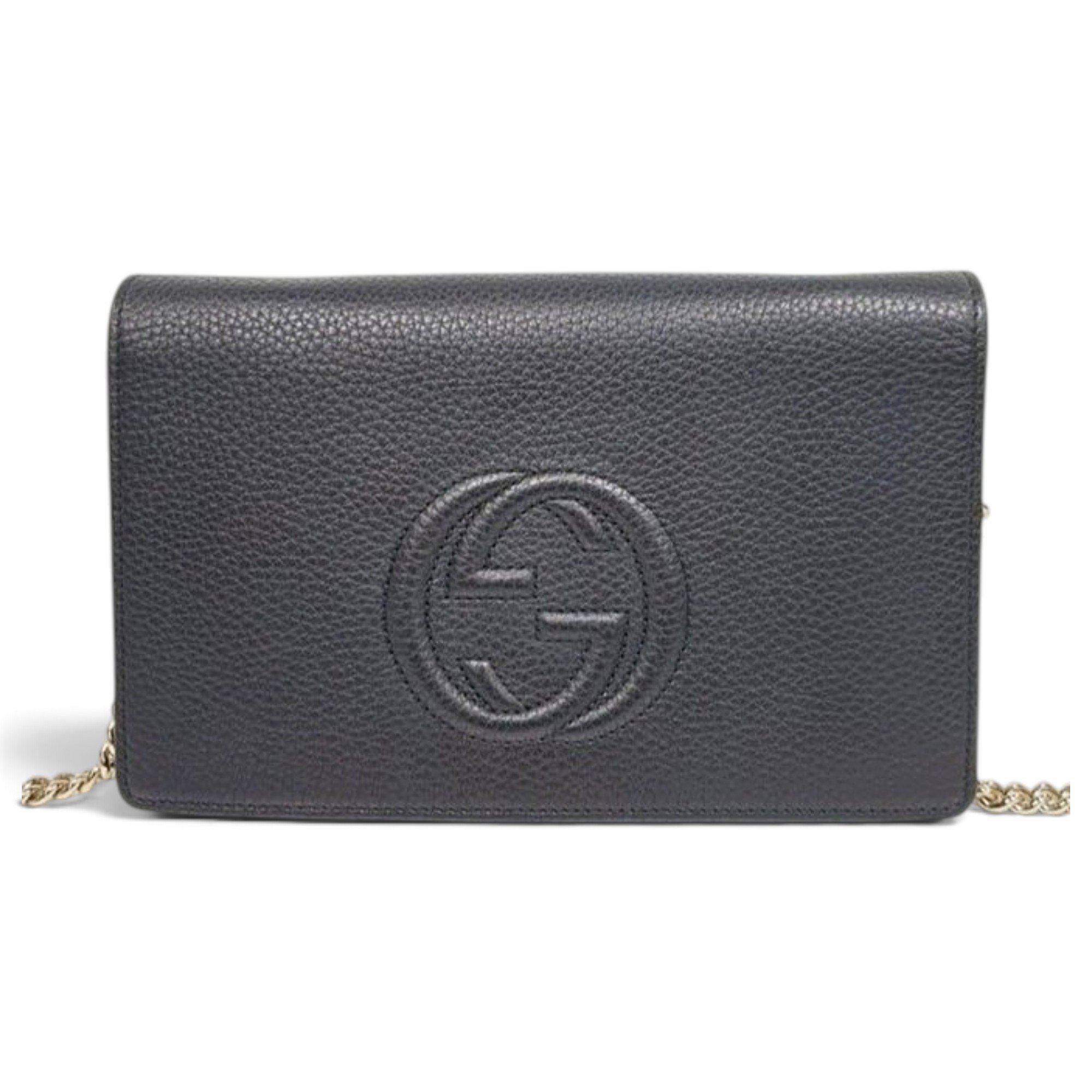Leather crossbody bag