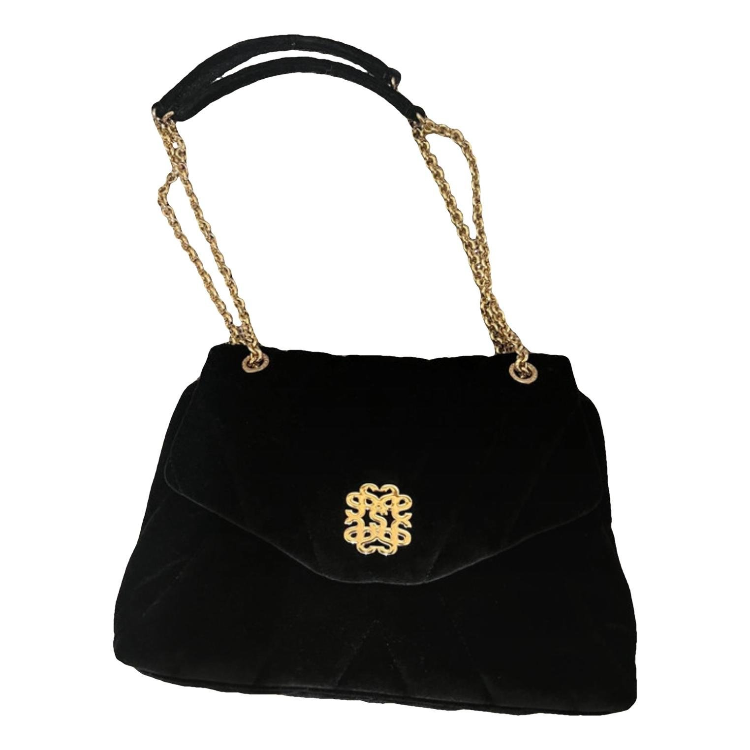 Sandro Velvet handbag