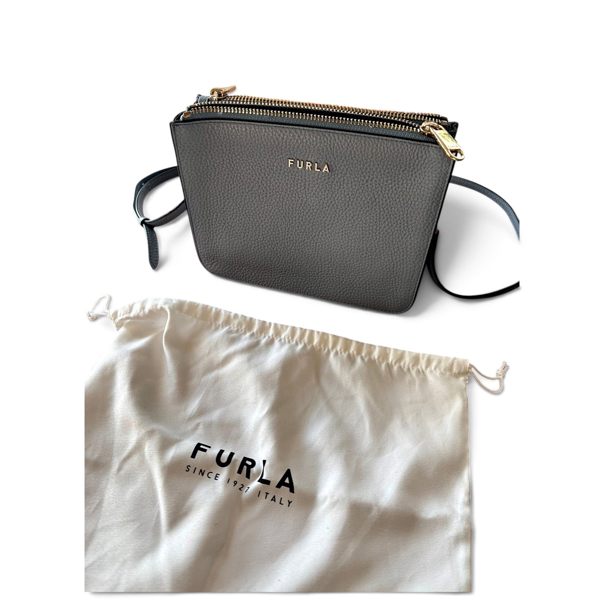 Leather crossbody bag
